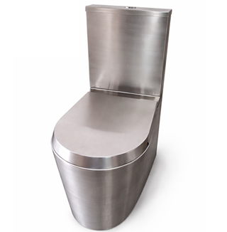 vaso sanit&aacute;rio inox antivandalismo com caixa d &aacute;gua para pres&iacute;dio